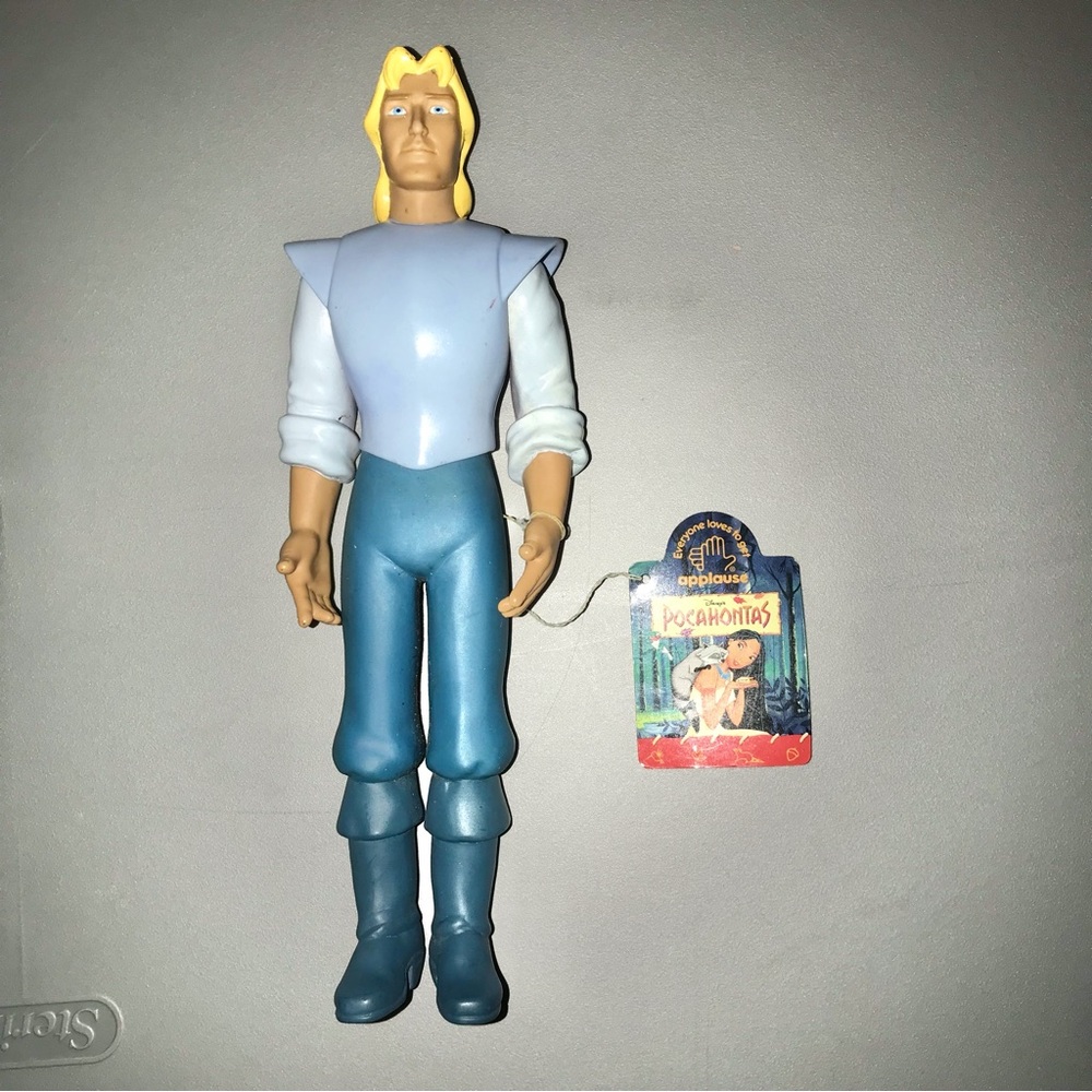 Disney Pocahontas John Smith Vintage Applause 1995 NWT